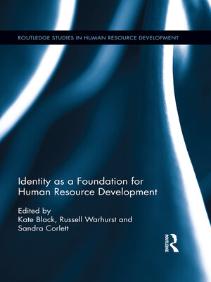 cover image of Identity as a Foundation for Human Resource Development